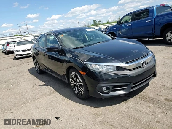 2018 Honda Civic EX-L z VIN 19XFC1F77JE200457, wystawiony jako Copart lot #55989755 z przebiegiem 95 080 mil mil oraz Szkoda całkowita • Salvage title. Historia ofert i sprzedaży dostępna na DreamBid. Obrazek 13.