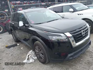 2024 Nissan Pathfinder S with VIN 5N1DR3AAXRC224447, listed as a IAAI auction lot 41165516 with 50,321 mi miles and . Bid and sale history available at DreamBid. Image 1.