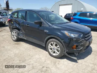 2018 Ford Escape S with VIN 1FMCU0F72JUD50712, listed as a Copart auction lot 52181675 with 61,328 mi miles and Salvage title. Bid and sale history available at DreamBid. Image 4.