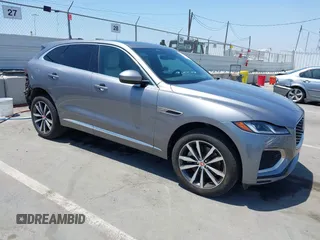 2023 Jaguar F-Pace R-Dynamic S with VIN SADCT2FU0PA711507, listed as a IAAI auction lot 42328014 with 15,327 mi miles and . Bid and sale history available at DreamBid. Image 1.