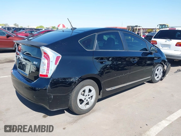 2014 Toyota Prius Four with VIN JTDKN3DUXE1736731, listed as a IAAI auction lot 42106536 with 73,621 mi miles. Bid and sale history available at carsss.com. Image 4.