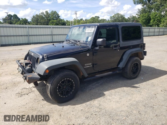 2012 Jeep Wrangler Sport z VIN 1C4AJWAG2CL245174, wystawiony jako Copart lot #63161425 z przebiegiem 136 626 mil mil oraz Czysty tytuł • Clean title. Historia ofert i sprzedaży dostępna na DreamBid. Obrazek 1.