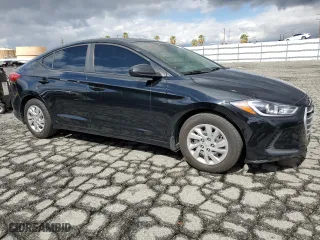 2018 Hyundai Elantra SE with VIN KMHD74LF7JU547597, listed as a Copart auction lot 48165785 with 69,918 mi miles and Salvage Title. Bid and sale history available at carsss.com. Image 4.
