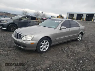 2005 Mercedes-Benz S 500 с VIN WDBNG84J95A460258, выставлен на аукционе Copart как лот 80923574 с пробегом Не указан миль и Чистый • Clean title. История ставок и продаж доступна на DreamBid. Изображение 1.