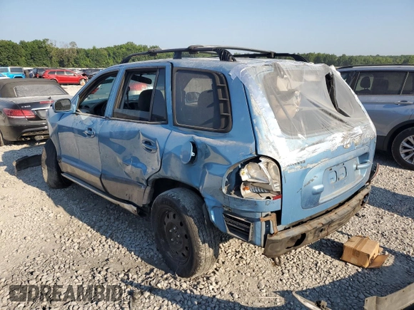 2003 Hyundai Santa Fe GLS with VIN KM8SC73D13U561890, listed as a Copart auction lot 69398864 with 0 mi miles and Salvage Title. Bid and sale history available at carsss.com. Image 2.