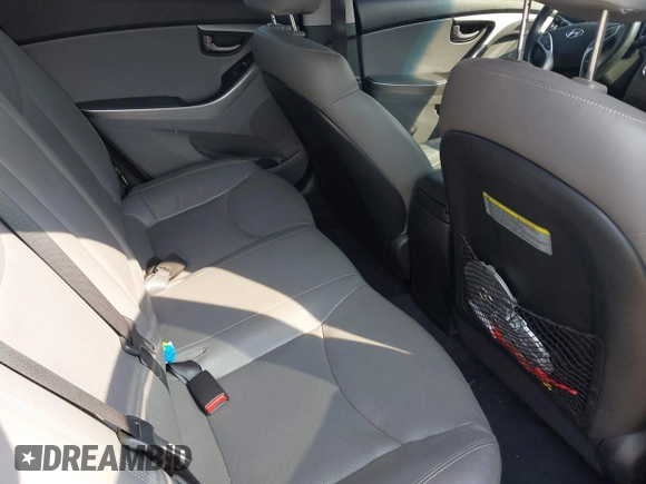 2012 Hyundai Elantra Limited with VIN KMHDH4AE8CU310045, listed as a IAAI auction lot 42498504 with 50,422 mi miles and . Bid and sale history available at DreamBid. Image 8.
