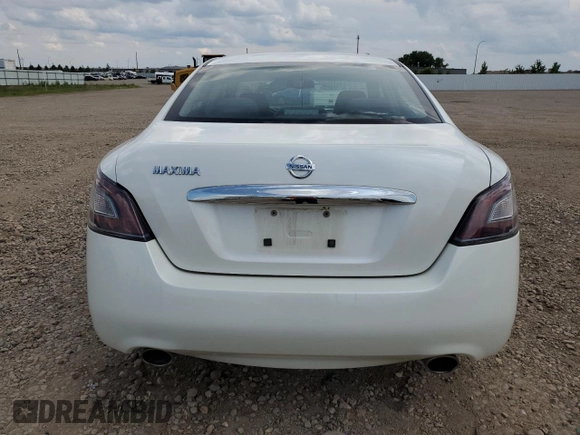2014 Nissan Maxima S with VIN 1N4AA5AP7EC464943, listed as a Copart auction lot 61249405 with 112,209 mi miles and Salvage title. Bid and sale history available at DreamBid. Image 6.
