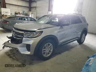 2025 Ford Explorer Active with VIN 1FMUK7DH4SGA94345, listed as a Copart auction lot 56385465 with 2,472 mi miles and Salvage title. Bid and sale history available at DreamBid. Image 1.