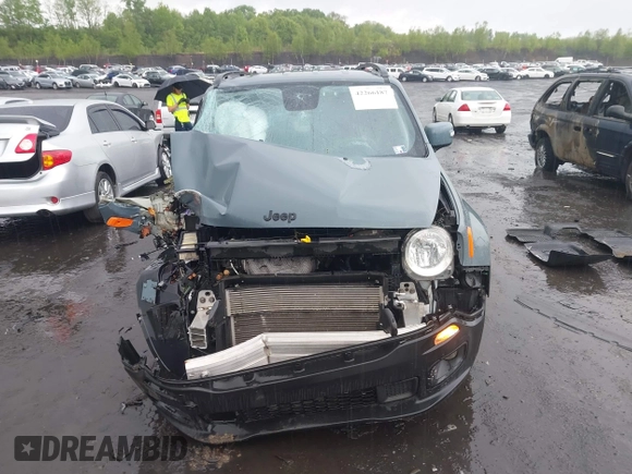2018 Jeep Renegade Latitude z VIN ZACCJBBB0JPH37537, wystawiony jako IAAI lot #42266187 z przebiegiem 79 098 mil mil oraz . Historia ofert i sprzedaży dostępna na DreamBid. Obrazek 12.