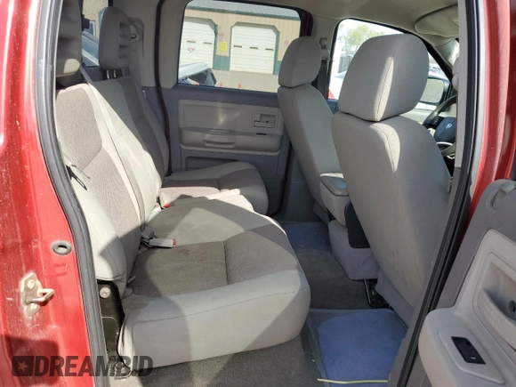 2006 Dodge Dakota SLT with VIN 1D7HW48N76S627130, listed as a Copart auction lot 53645845 with 103,719 mi miles and Clean Title. Bid and sale history available at DreamBid. Image 10.