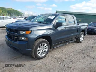 2021 Chevrolet Silverado 1500 Custom with VIN 1GCPYBEK1MZ450268, listed as a IAAI auction lot 42184650 with 30,642 mi miles and . Bid and sale history available at DreamBid. Image 17.