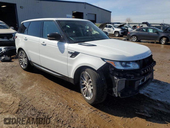 2014 Land Rover Range Rover Sport Supercharged with VIN SALWR2TF5EA364551, listed as a Copart auction lot 45318575 with 41,038 mi miles and Salvage Title. Bid and sale history available at DreamBid. Image 4.