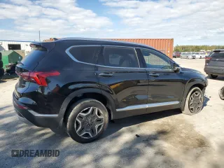 2023 Hyundai Santa Fe Hybrid Limited with VIN 5NMS5DA11PH018770, listed as a Copart auction lot 76145814 with 8,687 mi miles and Non Repairable. Bid and sale history available at carsss.com. Image 3.