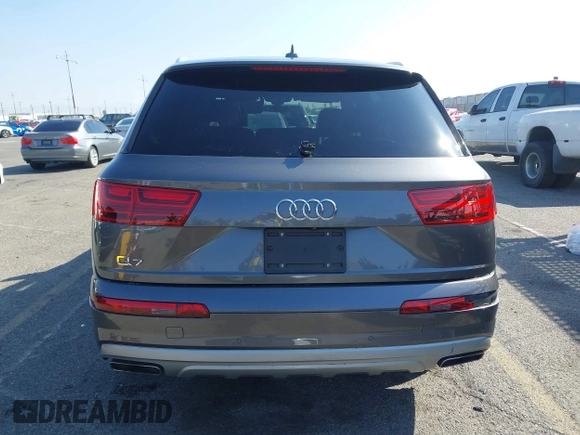 2019 Audi Q7 Premium with VIN WA1AHAF71KD016656, listed as a IAAI auction lot 41545261 with 63,394 mi miles and . Bid and sale history available at DreamBid. Image 15.