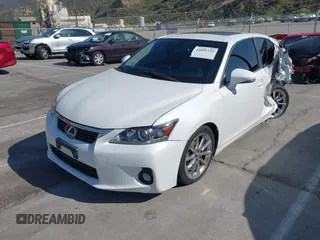 2011 Lexus CT 200h with VIN JTHKD5BH2B2015893, listed as a IAAI auction lot 42095735 with 124,619 mi miles and . Bid and sale history available at DreamBid. Image 17.