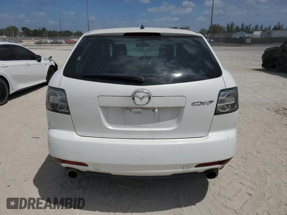 2010 Mazda CX-7 Touring with VIN JM3ER2W30A0305080, listed as a Copart auction lot 54530675 with 104,905 mi miles and Clean Title. Bid and sale history available at carsss.com. Image 6.