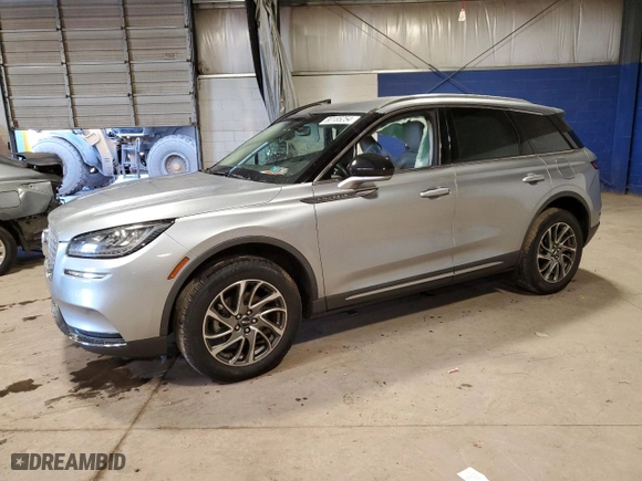 2021 Lincoln Corsair Standard with VIN 5LMCJ1D95MUL17790, listed as a Copart auction lot 80185254 with 21,751 mi miles and Salvage Title. Bid and sale history available at carsss.com. Image 1.