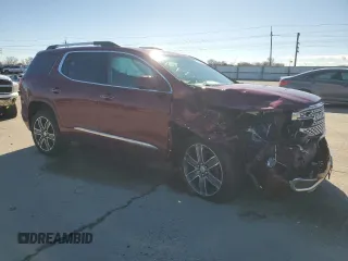 2018 GMC Acadia Denali with VIN 1GKKNXLS9JZ189670, listed as a Copart auction lot 45456295 with 102,634 mi miles and Salvage Title. Bid and sale history available at DreamBid. Image 4.