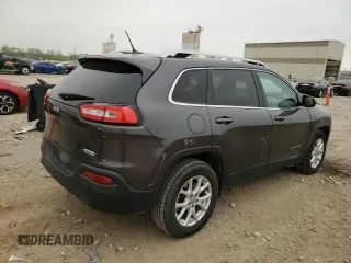 2015 Jeep Cherokee Latitude with VIN 1C4PJMCB5FW788408, listed as a Copart auction lot 53434435 with 225,613 mi miles and Salvage Title. Bid and sale history available at carsss.com. Image 3.