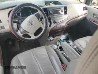 2012 Toyota Sienna XLE AAS with VIN 5TDYK3DC6CS277532, listed as a Copart auction lot 47453945 with 130,451 mi miles and Salvage Title. Bid and sale history available at carsss.com. Image 8.