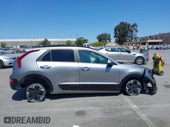 2024 Kia Niro Wind with VIN KNDCR3L13R5082380, listed as a IAAI auction lot 42185502 with 52,673 mi miles and . Bid and sale history available at DreamBid. Image 13.