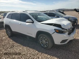2021 Jeep Cherokee Latitude Lux with VIN 1C4PJLMXXMD156291, listed as a Copart auction lot 81510534 with 41,575 mi miles and Salvage Title. Bid and sale history available at carsss.com. Image 4.
