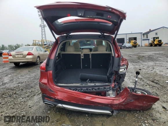 2022 Mercedes-Benz GLE 350 with VIN 4JGFB4KB3NA702157, listed as a Copart auction lot 56496935 with 49,315 mi miles and Salvage title. Bid and sale history available at DreamBid. Image 6.