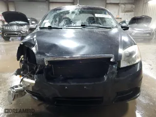 2009 Chevrolet Aveo LS with VIN KL1TD56E99B376464, listed as a Copart auction lot 85800994 with 0 mi miles and Salvage Title. Bid and sale history available at carsss.com. Image 5.