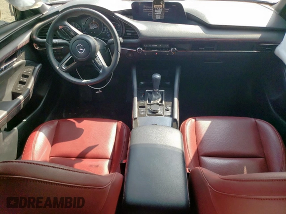 2024 Mazda 3 S Carbon Edition with VIN JM1BPBLM6R1657648, listed as a Copart auction lot 57335935 with 26,462 mi miles and Salvage title. Bid and sale history available at DreamBid. Image 8.
