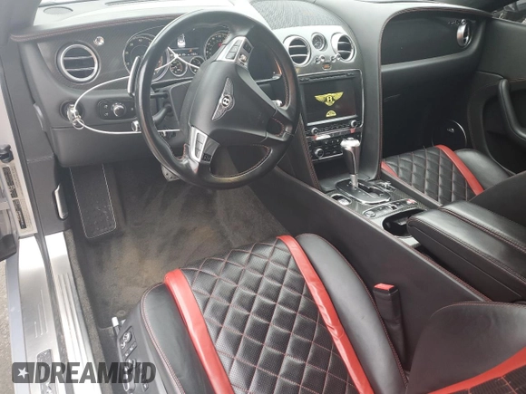 2017 Bentley Continental GT S with VIN SCBGH3ZA3HC064230, listed as a Copart auction lot 61330525 with 38,920 mi miles and Salvage title. Bid and sale history available at DreamBid. Image 8.
