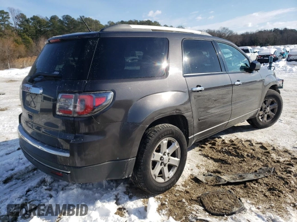 2013 GMC Acadia SLE with VIN 1GKKRNED7DJ239783, listed as a Copart auction lot 87464334 with Not Provided miles and Salvage Title. Bid and sale history available at carsss.com. Image 3.