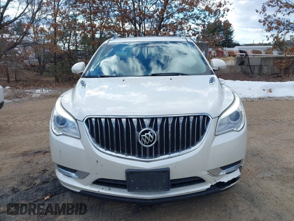 2015 Buick Enclave Leather with VIN 5GAKVBKD1FJ333995, listed as a IAAI auction lot 41684549 with 216,145 mi miles and . Bid and sale history available at carsss.com. Image 12.