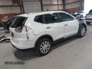 2015 Nissan Rogue SL with VIN 5N1AT2MV5FC874814, listed as a IAAI auction lot 41929845 with 186,321 mi miles. Bid and sale history available at carsss.com. Image 4.