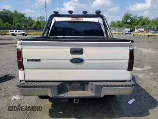 2012 Ford F-150 XL with VIN 1FTFW1ET9CFD07167, listed as a Copart auction lot 58078515 with 235,200 mi miles and Salvage title. Bid and sale history available at DreamBid. Image 6.