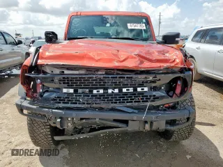 2024 Ford Bronco Wildtrak с VIN 1FMEE2BP4RLB23952, выставлен на аукционе Copart как лот 61547765 с пробегом 12 180 миль миль и На запчасти • Non repairable. История ставок и продаж доступна на DreamBid. Изображение 5.