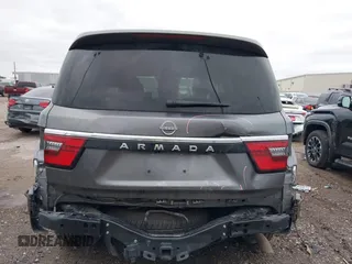 2023 Nissan Armada SV with VIN JN8AY2AC1P9182559, listed as a IAAI auction lot 41310479 with 53,985 mi miles. Bid and sale history available at carsss.com. Image 6.
