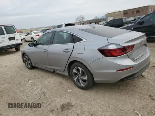 2019 Honda Insight EX with VIN 19XZE4F58KE030456, listed as a Copart auction lot 48962805 with 94,106 mi miles and Salvage Title. Bid and sale history available at carsss.com. Image 2.
