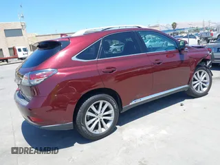 2015 Lexus RX 450h with VIN 2T2BC1BA8FC010233, listed as a IAAI auction lot 42526080 with 61,227 mi miles and . Bid and sale history available at DreamBid. Image 4.