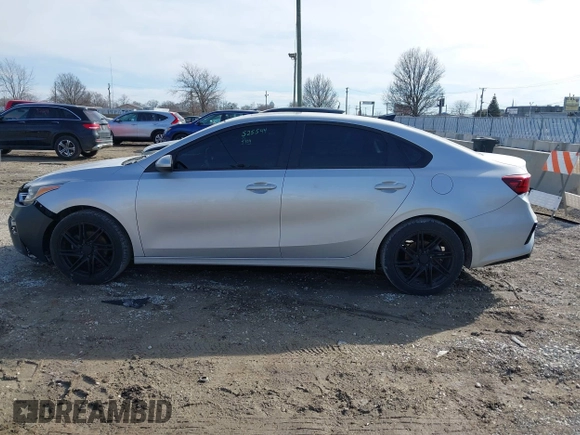 2019 Kia Forte S with VIN 3KPF34AD7KE027183, listed as a IAAI auction lot 41764274 with 92,840 mi miles and . Bid and sale history available at carsss.com. Image 15.
