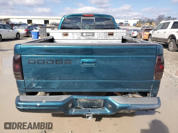 1997 Dodge Dakota with VIN 1B7GL23X8VS156809, listed as a Copart auction lot 43362585 with 146,015 mi miles and Salvage Title. Bid and sale history available at carsss.com. Image 6.