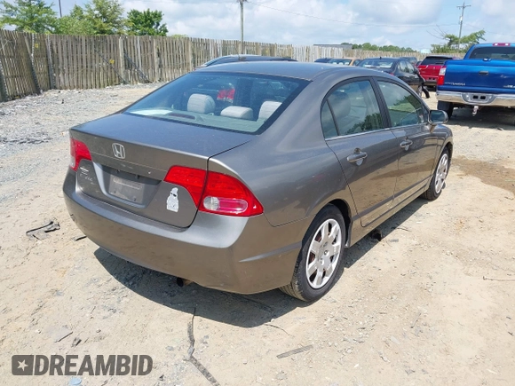 2006 Honda Civic LX with VIN 1HGFA16596L116774, listed as a IAAI auction lot 42674620 with 258,067 mi miles and . Bid and sale history available at DreamBid. Image 4.
