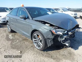 2020 Audi A3 Sedan Premium with VIN WAUAUGFF4LA096241, listed as a IAAI auction lot 41854280 with 58,287 mi miles. Bid and sale history available at carsss.com. Image 1.