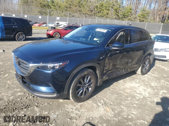 2020 Mazda CX-9 Touring with VIN JM3TCBCY9L0408512, listed as a Copart auction lot 87355134 with 41,618 mi miles and Salvage Title. Bid and sale history available at carsss.com. Image 1.