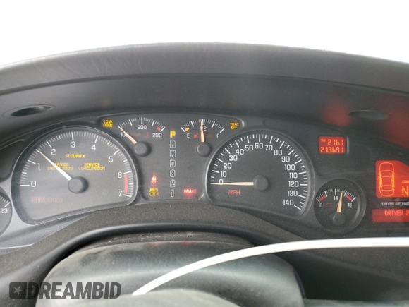 2002 Pontiac Bonneville SLE with VIN 1G2HY54K124116800, listed as a Copart auction lot 81102874 with 213,691 mi miles and Salvage Title. Bid and sale history available at carsss.com. Image 9.