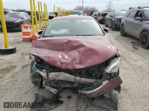 2015 Chrysler 200 Limited with VIN 1C3CCCAB5FN618761, listed as a Copart auction lot 47644505 with 136,155 mi miles and Salvage title. Bid and sale history available at DreamBid. Image 5.