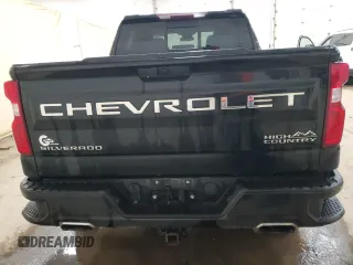 2019 Chevrolet Silverado 1500 High Country with VIN 1GCUYHED0KZ377463, listed as a Copart auction lot 83094554 with 162,921 mi miles and Salvage Title. Bid and sale history available at carsss.com. Image 6.