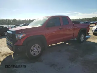 2018 Toyota Tundra SR with VIN 5TFRM5F12JX126801, listed as a Copart auction lot 44714075 with 103,265 mi miles and Salvage title. Bid and sale history available at DreamBid. Image 1.