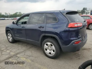 2015 Jeep Cherokee Sport с VIN 1C4PJMAB9FW622623, выставлен на аукционе Copart как лот 59978105 с пробегом 216 055 миль миль и Чистый • Clean title. История ставок и продаж доступна на DreamBid. Изображение 2.