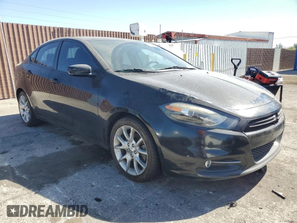 2013 Dodge Dart SXT with VIN 1C3CDFBH4DD134584, listed as a Copart auction lot 55019985 with 90,845 mi miles and Clean Title. Bid and sale history available at carsss.com. Image 4.