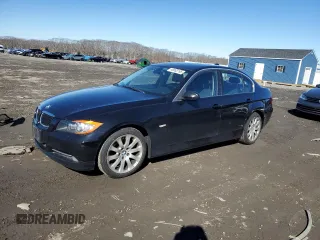 2006 BMW 3 Series 330xi with VIN WBAVD33556KV63980, listed as a Copart auction lot 46863195 with 207,042 mi miles and Clean Title. Bid and sale history available at carsss.com. Image 1.